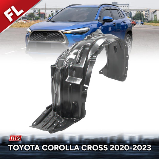 LH Front Plastic Inner Fender Liner For Toyota Corolla Cross XG10 SUV 2020-2023