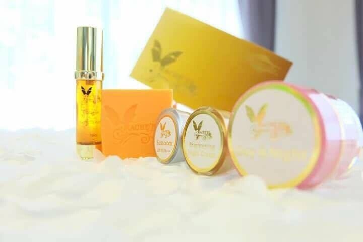 Mache're Gold Whitening Cream Perfect Set Bright Smooth Skin Face Care