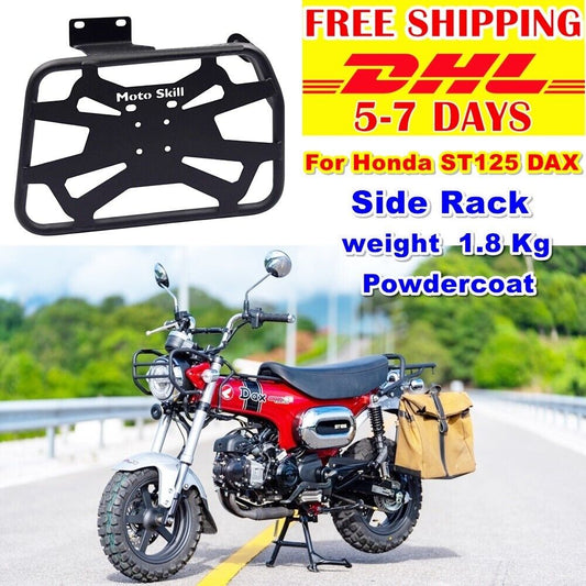 S20 Side Rack For Honda ST125 Dax 125 Trail Guard CARRY Luggage Carrier Cargo