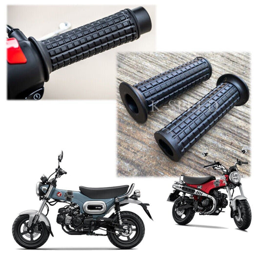 22mm Black Handle Hand Grip Bar Cover Rubber Fits Honda DAX125 ST125 2022 - 2023