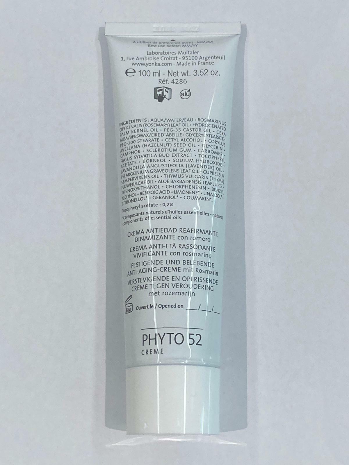 Yonka Phyto 52 Firming Vivifying 3.52oz 100ml Salon #ibea