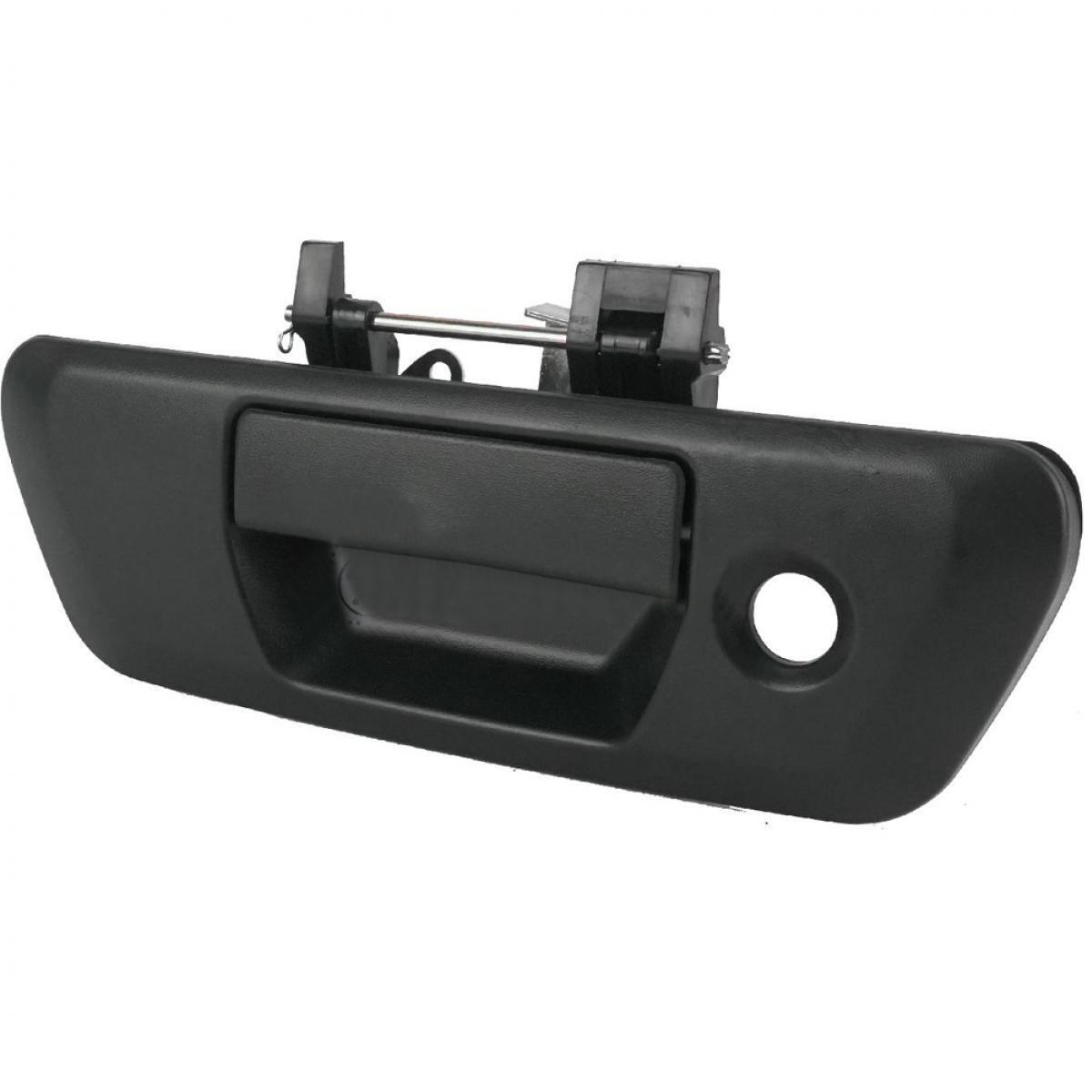 1 PC Tailgate Door Handle Matte Black With Key Hole For Nissan Navara D23 14-19