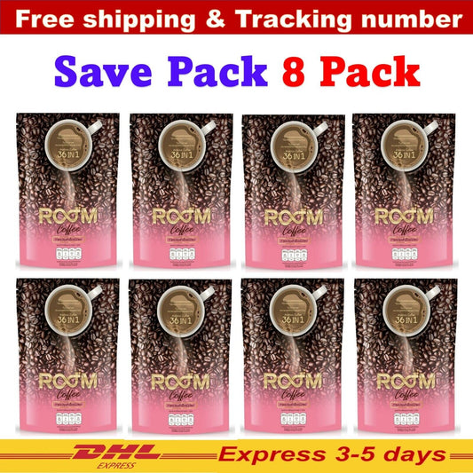 8 packs Room Coffee Weight Management LowCal No Sugar Arabica Detox Diet Healthy