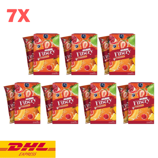 7x Primaya Fibery Fiber Detox Drink Weight Control Slim Dietary Supplement