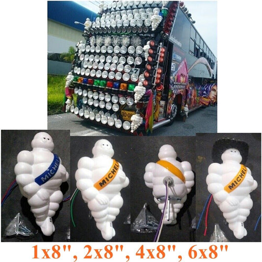 8" Michelin Man Doll Figure Bibendum Collectibles Advertise Bus Truck Decorate