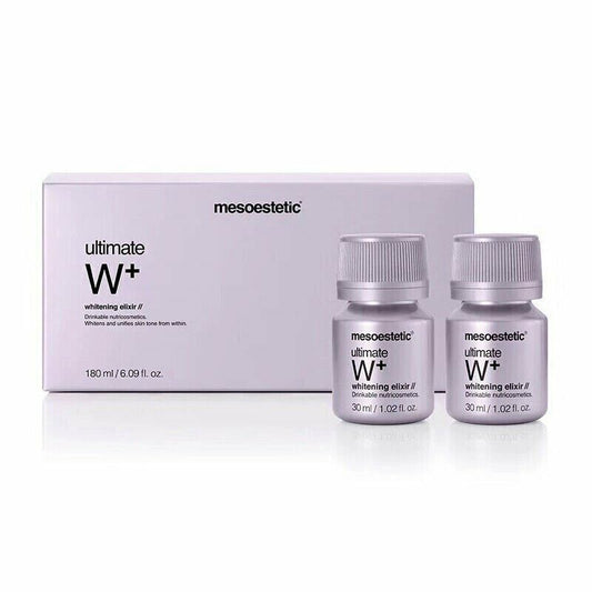 Mesoestetic Ultimate W+ Whitening Elixir 30ml x 6pcs = 180ml / 6.09oz #ibea