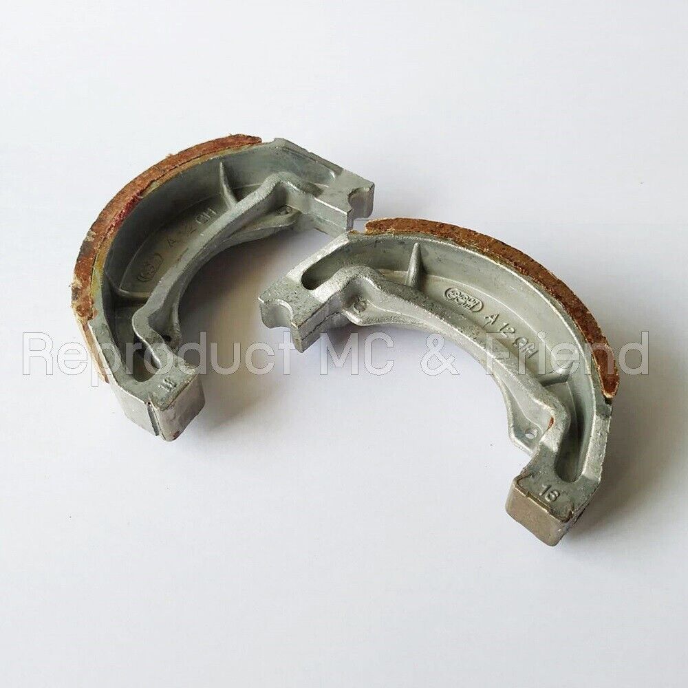 Front Brake Shoe For Suzuki TS50 ('71-'74) MT50 ('73) DS80 '78-'79 RM80 '77-'79