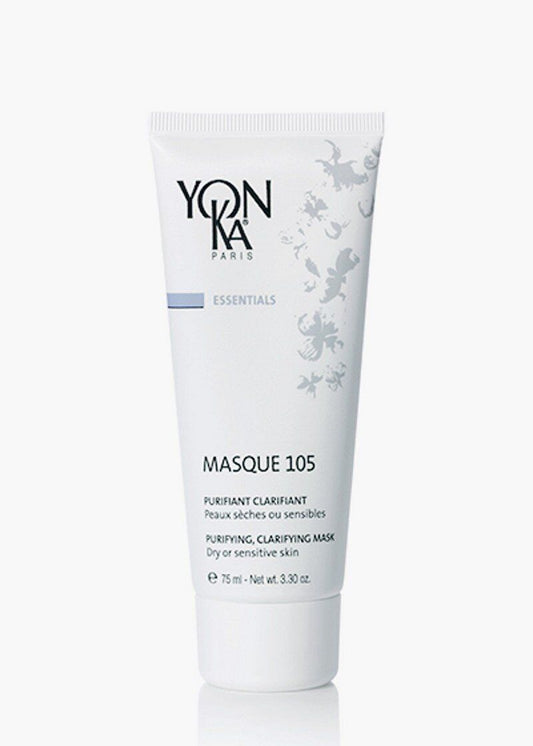 YONKA Masque 105 Purifying-Soothing For Dry To Sensitive Skins 75ml #ibea