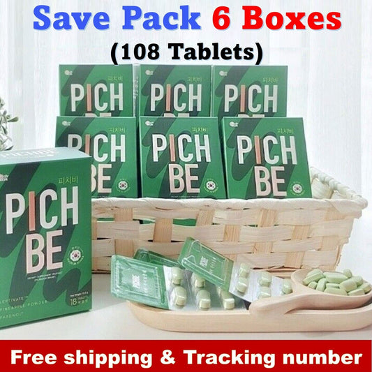 6x PICHBE Dietary Supplement Weight Management Block Burn Slim Fast Healthy