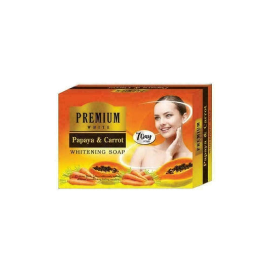 Premium White Papaya and Carrot Whitening Soap 80 g
