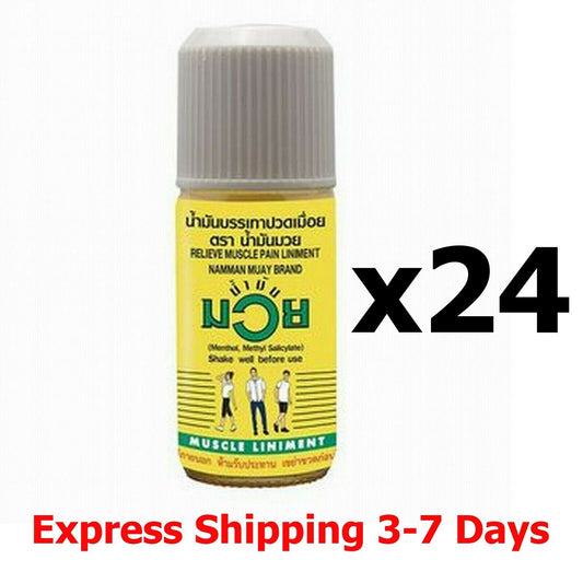 24x30ml Karate Liniment Namman Muay Thai Oil Judo Wrestling Kung Fu Tae Kwon Do