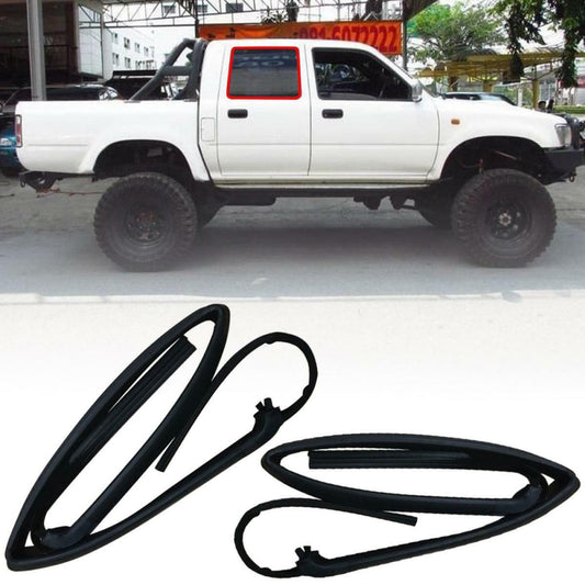 Window Glass Run Channel Rear LH RH For Toyota Hilux LN85 RN90 LN106 1989-1998