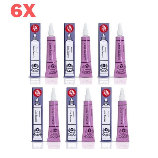6x Birthday LASH ADHESIVE Glue False Eye Lash Waterproof Long Lasting Thai 4g