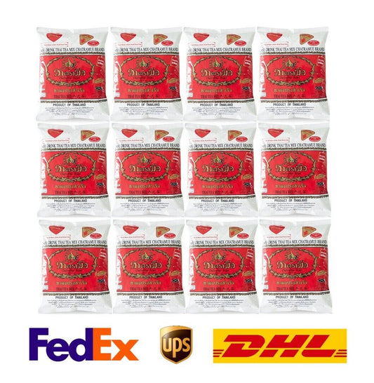 12x400g. ChaTraMue Thai Tea Original Recipe Thai iced tea Recipe Thai Restaurant