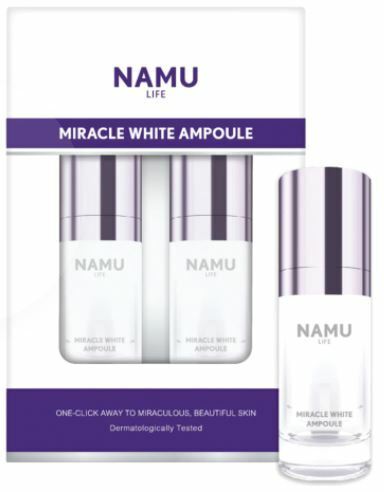 NAMU LIFE Miracle White Ampoule Serum Whitening Reduce Dark spot Bright 2x7g
