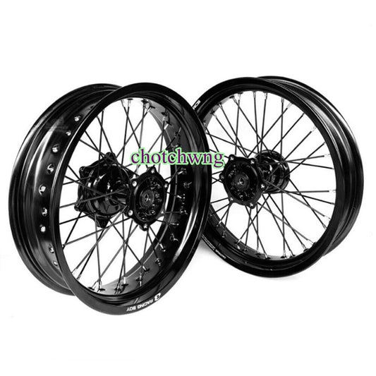Wheels Set Kawasaki KLX230 Motorcycle Front Rear Genuine hub powder coat paint