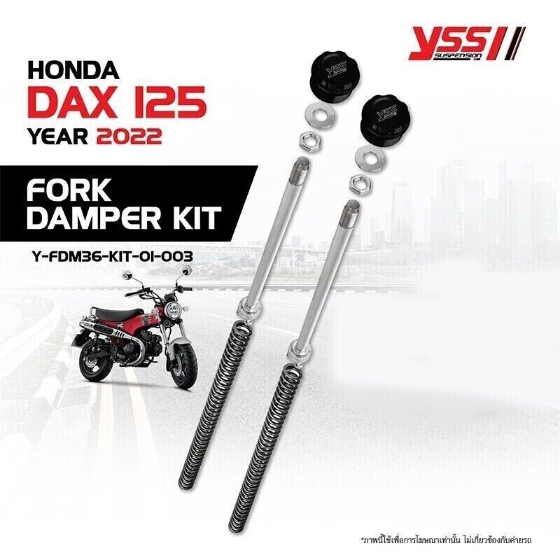 YSS FRONT FORK UPGRADE KIT FOR HONDA DAX 125 2022