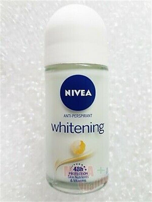 50 ml. Nivea Whitening Gentle Care 48h Roll On Tightens Pores Smoothens Skin