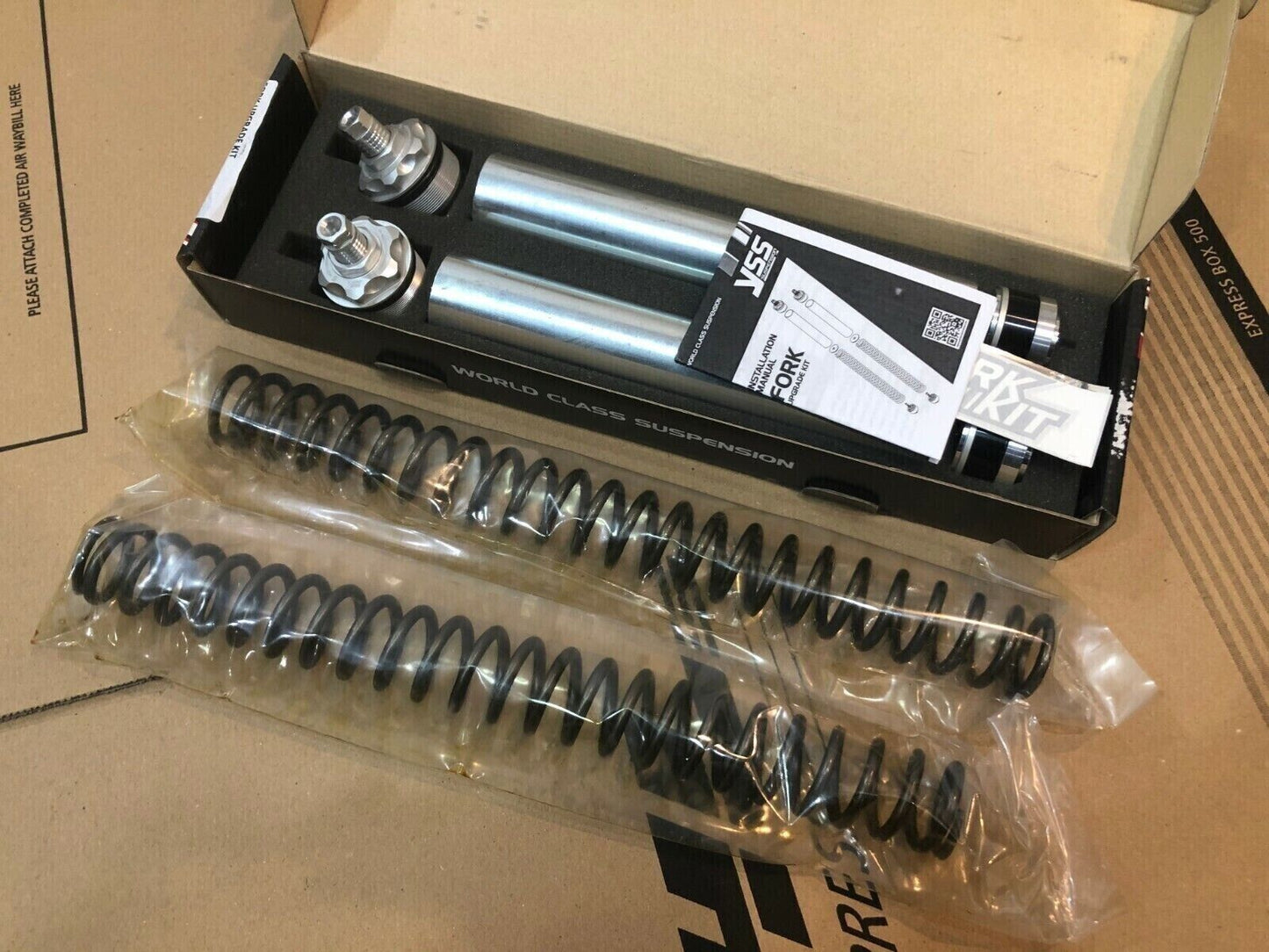 YSS FRONT FORK UPGRADE KIT FOR TRIUMPH SCRAMBLER 900 2012