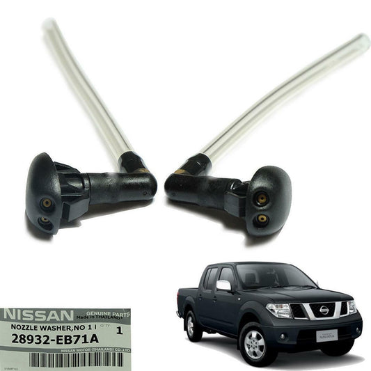 2005-2014 For Nissan D40 Navara Pickup WindShield Washer Jet Nozzle Genuine Pair
