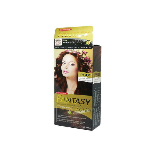 Carebeau Fantasy Hair Color Cream Pro Series PS01 Copper Brown 100 g
