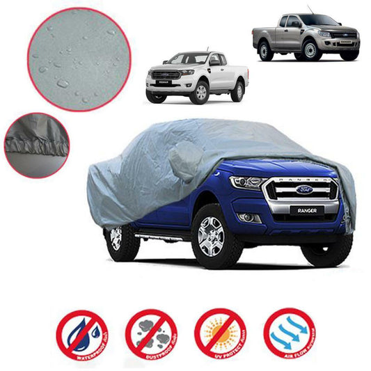 Car Cover Waterproof Sun Rain Protect Fit Ford Ranger Open Cab T6 MK XLT 2012-18