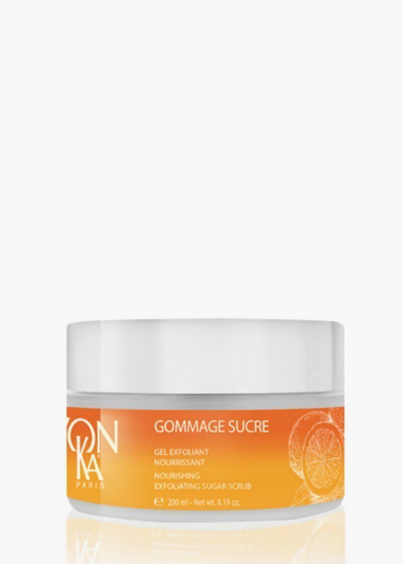 YONKA Vitality(Mandarin/Orange) Gommage Sucre-Exfoliating Sugar Scrub 200ml#ibea