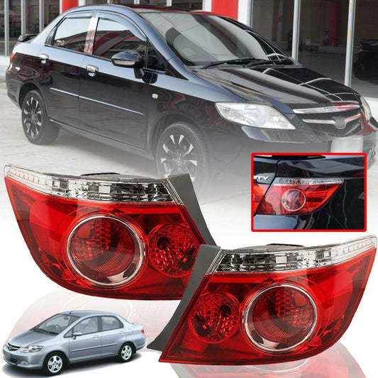 Tail Light Rear Lamp Pair LH RH For Honda City 2005 2006 2007 ZX Sedan
