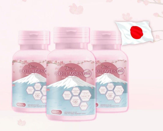 3x Shida Collagen Plus Supplement Rejuvenates skin, nourish joints, bones, Hair