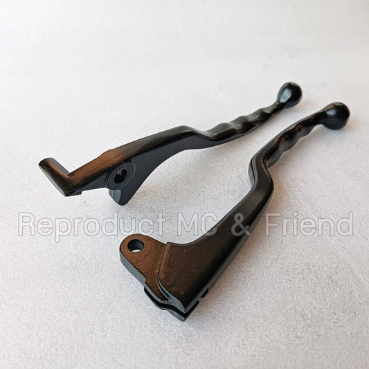 A PAIR: HANDLE BRAKE & CLUTCH LEVER 46092-1224/46092-1225 NEW FOR KAWASAKI KR150