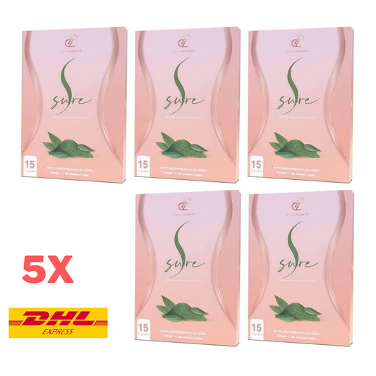 5x S Sure Fast Diet Burn Block Slimming Weight Control Supplement Pananchita