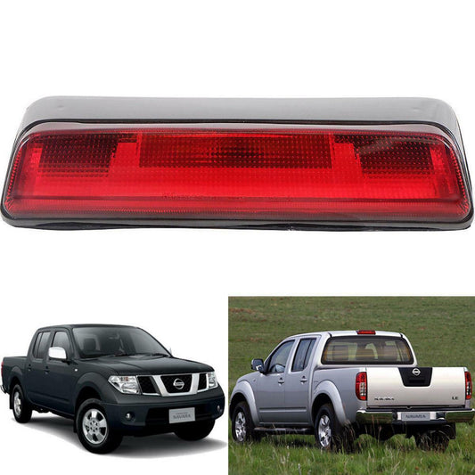 stop center Fit Nissan Navara Frontier D40 Third Brake Lamp Light Tailgate Red