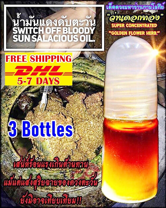 Spell Hypnotic Love Sun Oil Arjarn O Amulet Charm OCCULT Attraction Thai Hot X3