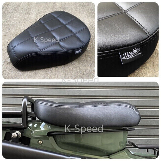Black Seat Square Driver V6 For Honda CT125 125cc Hunter Cub 2020 - 2023