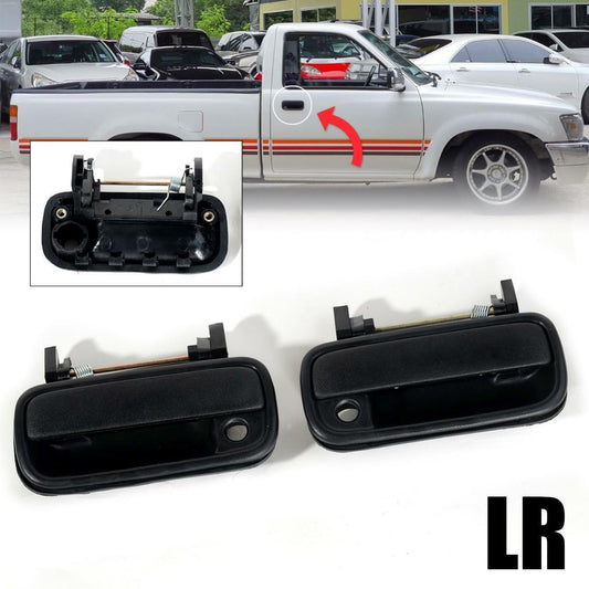 Outer Door Handle Front Pair For Toyota Hilux LN85 LN106 Pickup Ute 1989-1997