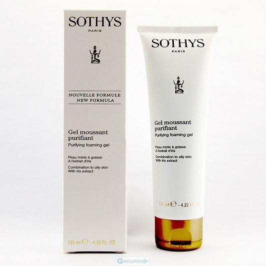 Sothys Soft Water Purifying Foaming Gel 125ml 4.2oz Fresh New#ibea