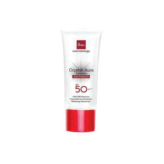 BSC Crystal Aura Sunscreen Anti-Pollution SPF50 PA+++ 25 g