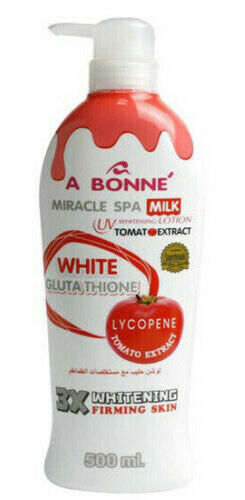 500ml A Bonne Lotion Miracle Spa Milk UV Whitening Tomato Extract