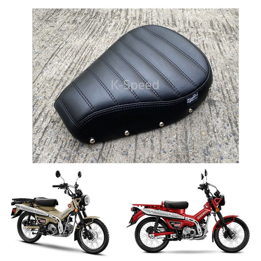 Black Super Slim Seat V5 For Honda CT125 125cc CT 125 Hunter Cub 2020 - 2023