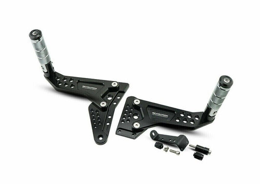 REAR FOOT PEGS STEP REST PASSENGER PAIR ALUMINIUM FOR HONDA CT125 HUNTER 20-2021
