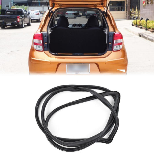 Rear Trunk Lid Rubber Seal Luggage For Nissan March Micra K13 2010-2016