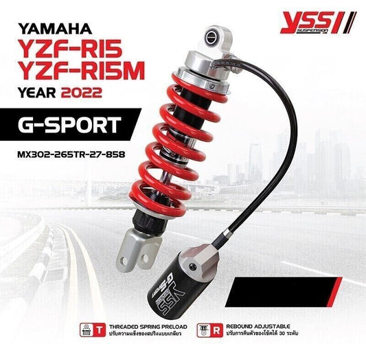 SHOCK YSS FOR YAMAHA YZF - R15M 2022