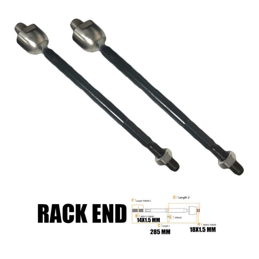2 PCs Steering Rack End For Honda CRV CR-V 2017 2018 19 2020-2021 LX