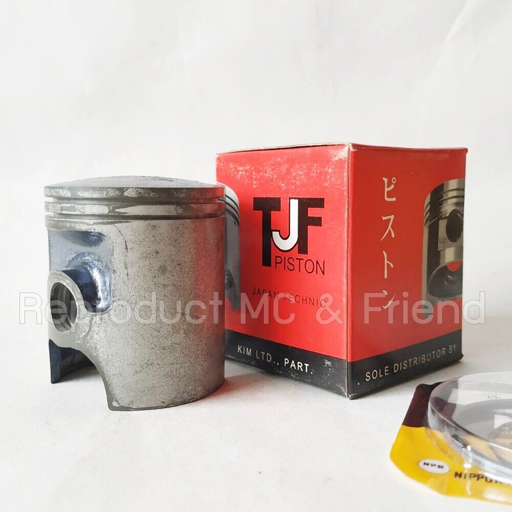 Yamaha DT100 ('76-'80) MX100 ('79-'83) Piston & Ring Set OS 1.25 (Dia=53.25mm.)