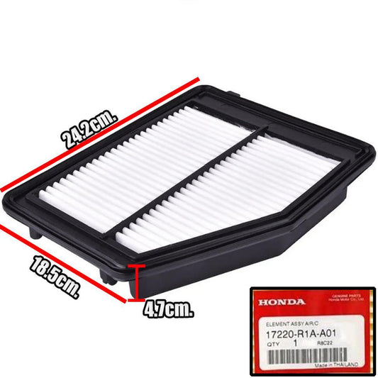 17220-R1A-A01 Genuine Engine Air Filter Fit Honda Civic 1.8L 2012-2015 Sedan