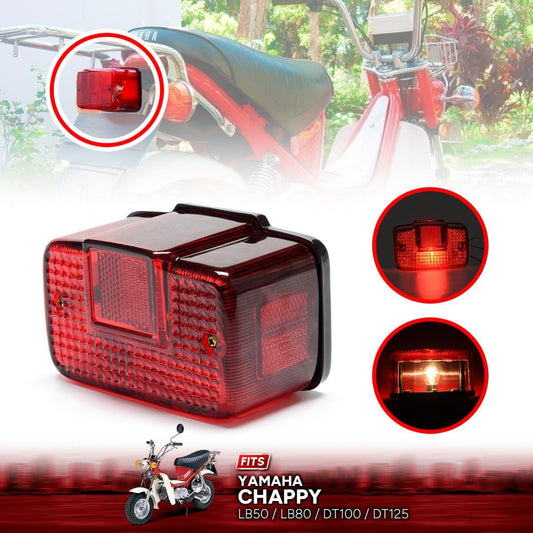 TAIL LAMP REAR LIGHT BRAKE BULB RED FIT YAMAHA CHAPPY LB50 LB80 DT100 Y80 DT100
