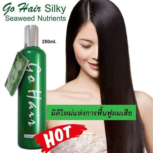 250ml Go Hair Original Silky Seaweed Nutrients for Damaged Hair Vitamin E Jojoba