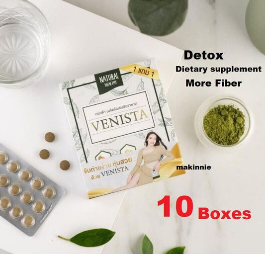 10X Venista Detox Natural Extract Diet Supplements Easier excrete reduce belly