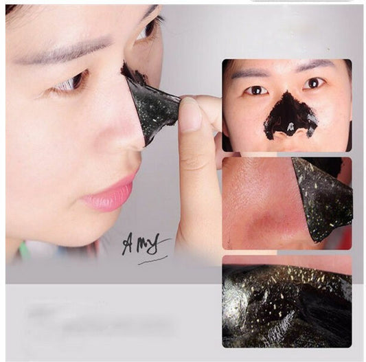5 x PILATEN Blackhead Remover Deep Cleansing Black Mud Face Peel-off Mask 6g.