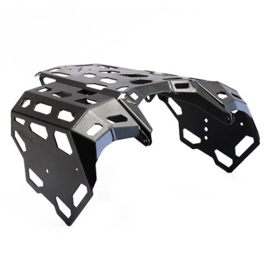 Rack Rear Side Luggage For Honda CRF300L / RALLY Drivetrain Spare Aluminum Black
